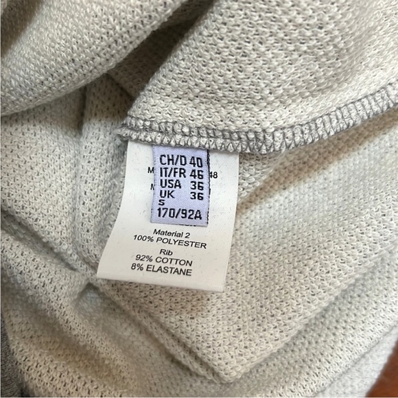 NWT Bally 1851 Melange Cotton Embroidered Logo Sweatshirt in Gray - Picture 14 of 16